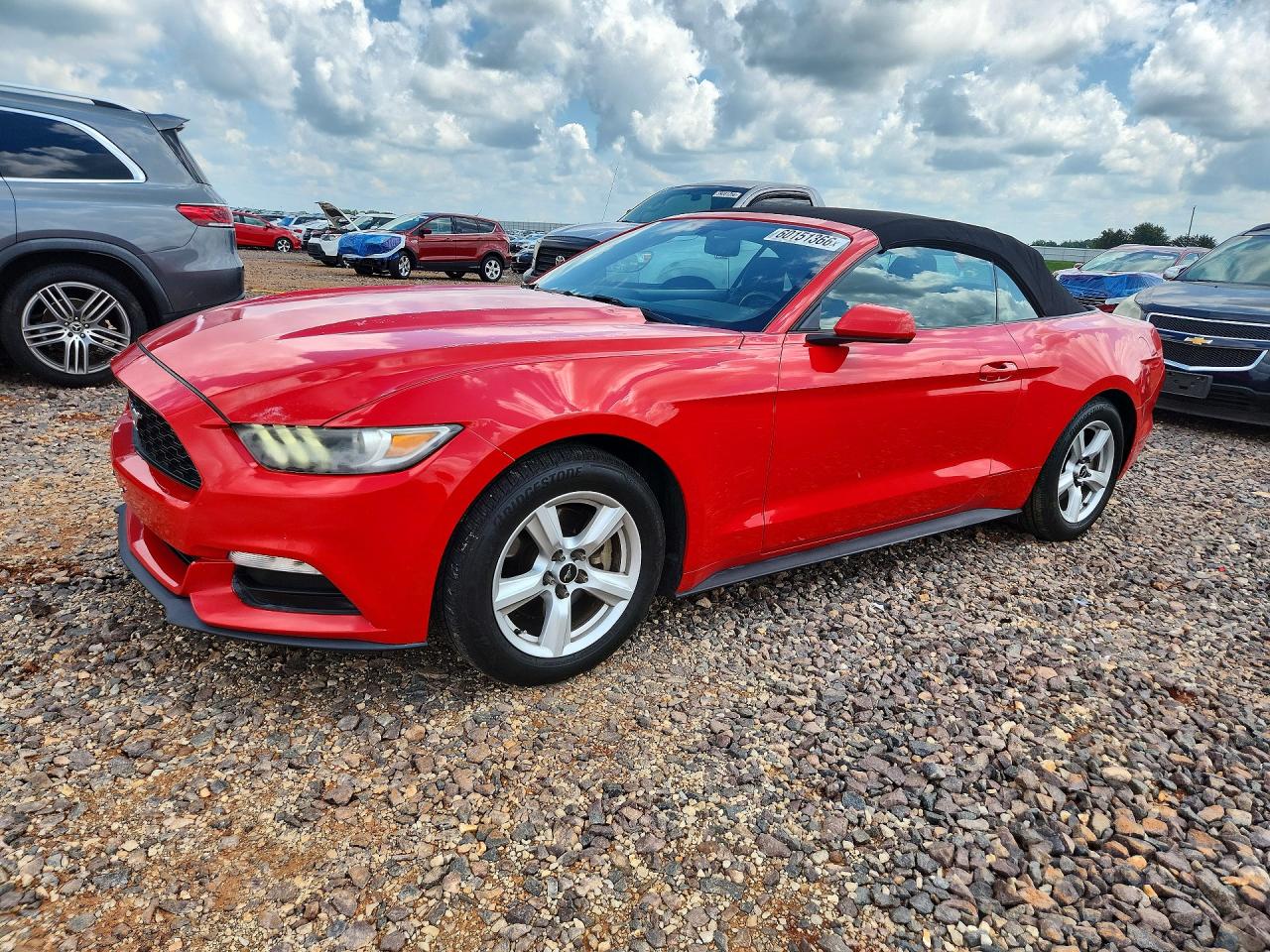 2016 Ford Mustang V6, VIN 1FATP8EM6G5304424 — Hail