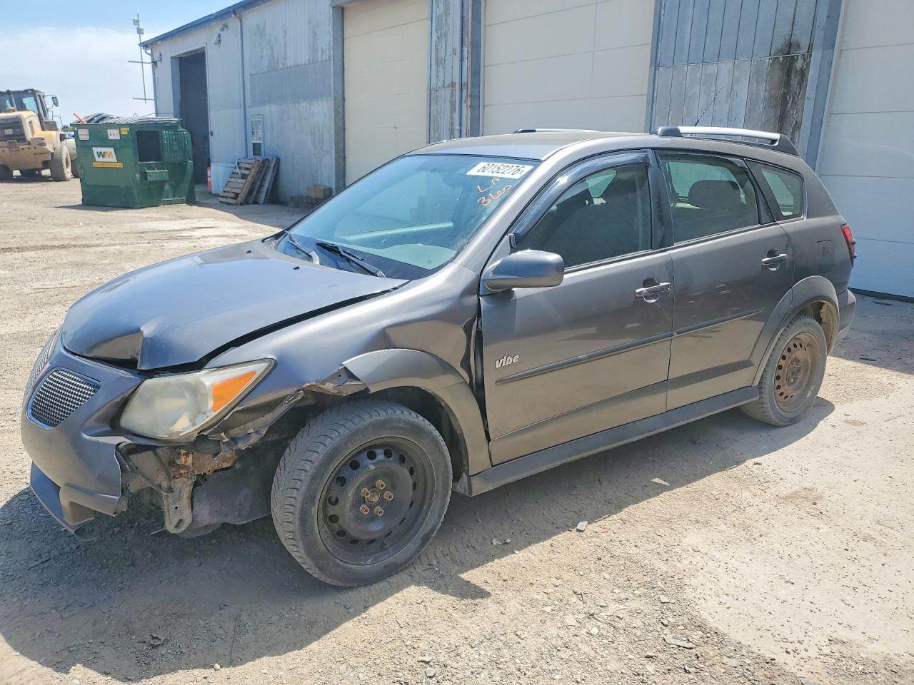 2007 Pontiac Vibe, VIN 5Y2SL658X7Z414331 — Front end