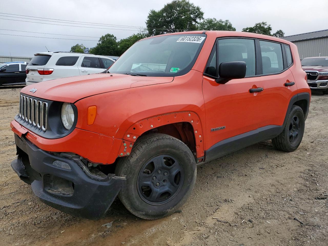 2018 Jeep Renegade Sport, VIN ZACCJBAB3JPJ44611 — Front end