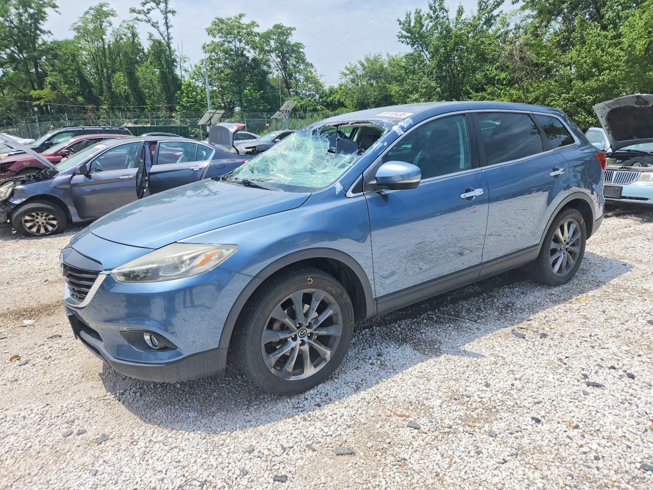 2015 Mazda CX-9 Grand Touring, VIN JM3TB3DV4F0458722 — Missing or altered VIN