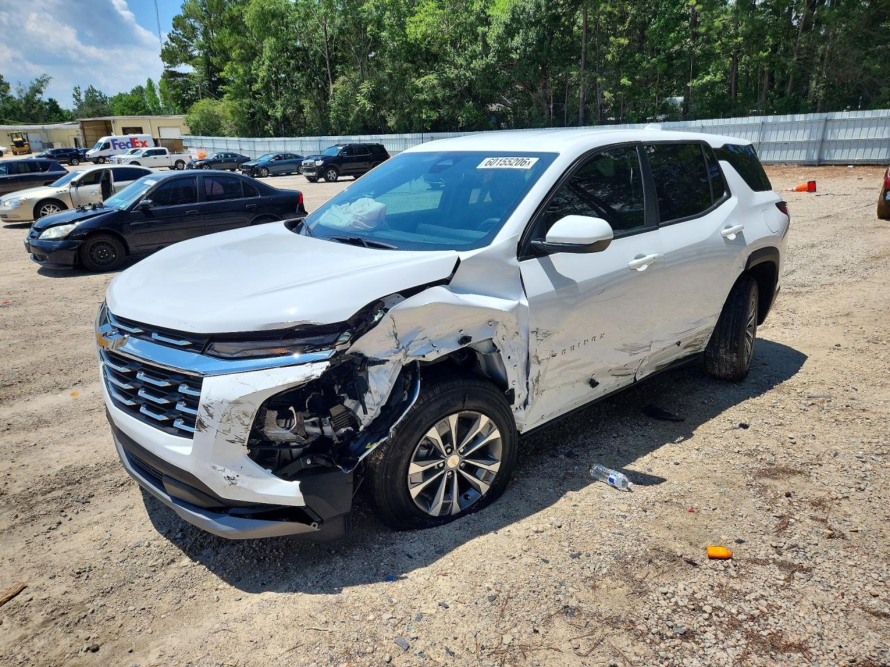 2026 Chevrolet Equinox FWD LT, VIN 3GNAXHEG2TL526407 — Front end