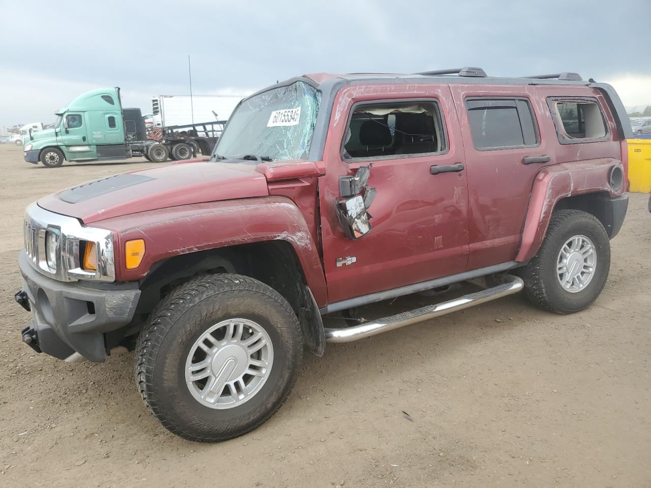 2010 Hummer H3 Adventure, VIN 5GTMNHEE6A8115526 — Rollover