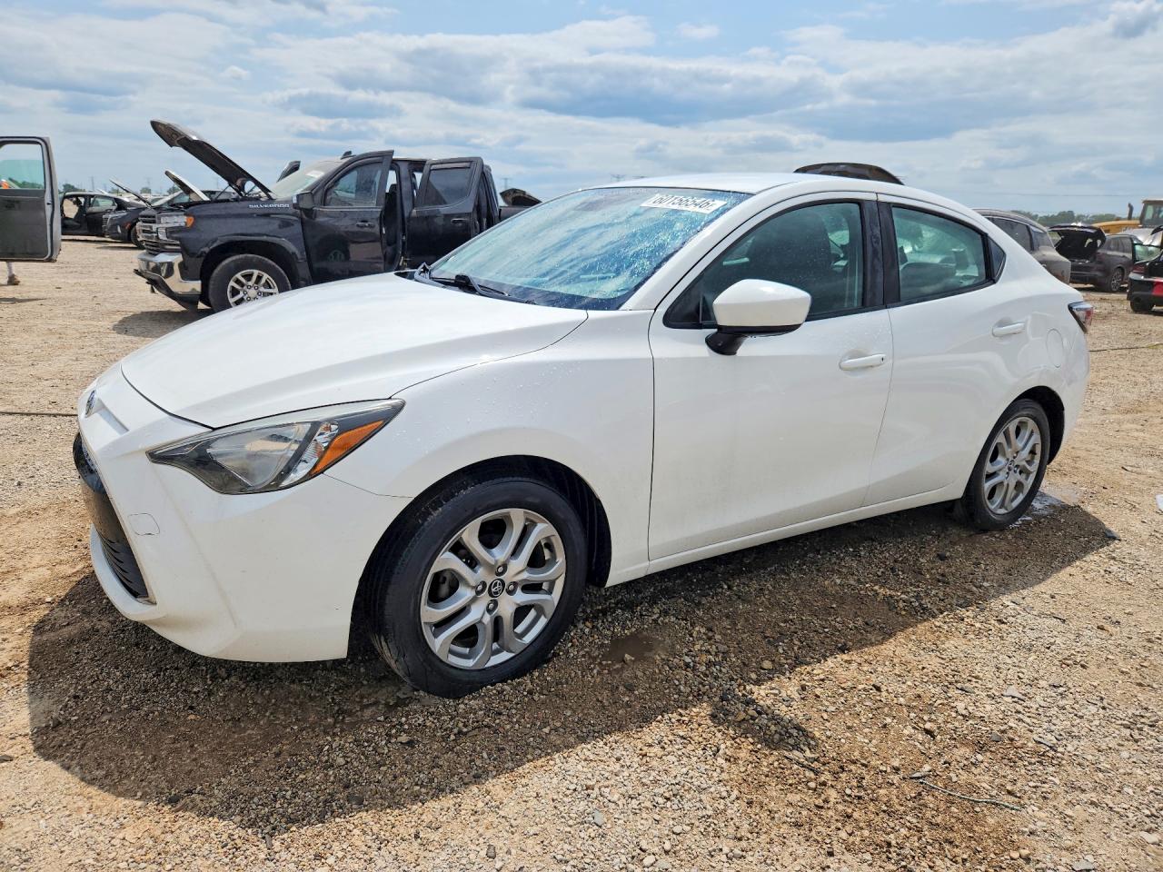 2017 Toyota Yaris, VIN 3MYDLBYV6HY166952 — Water / flood