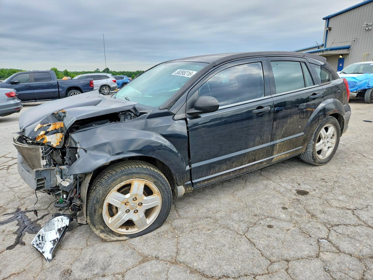 2008 Dodge Caliber SXT, VIN 1B3HB48B28D784813 — Перед