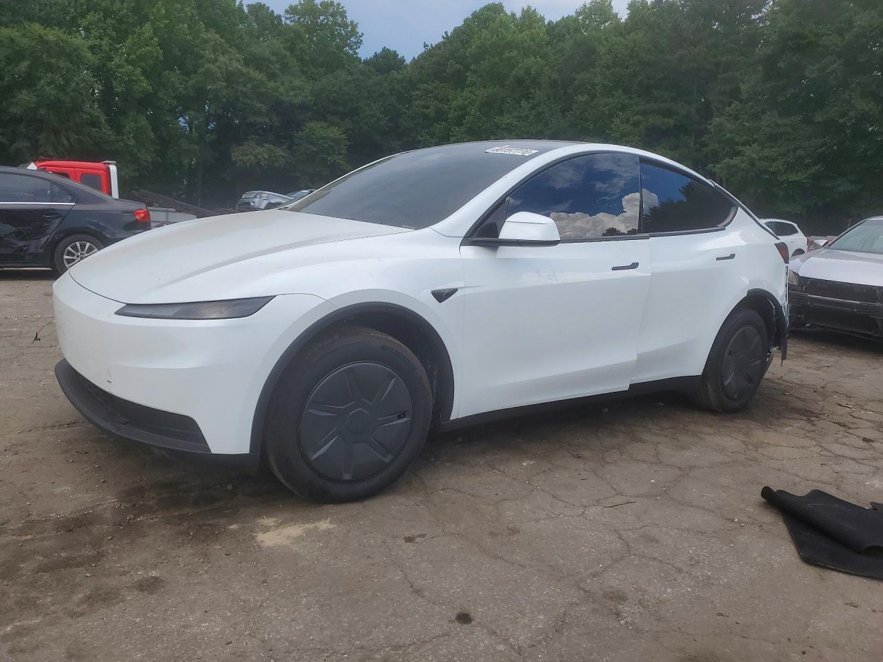 2026 Tesla Model Y Long Range, VIN 7SAYGDED9TA585846 — Rear end