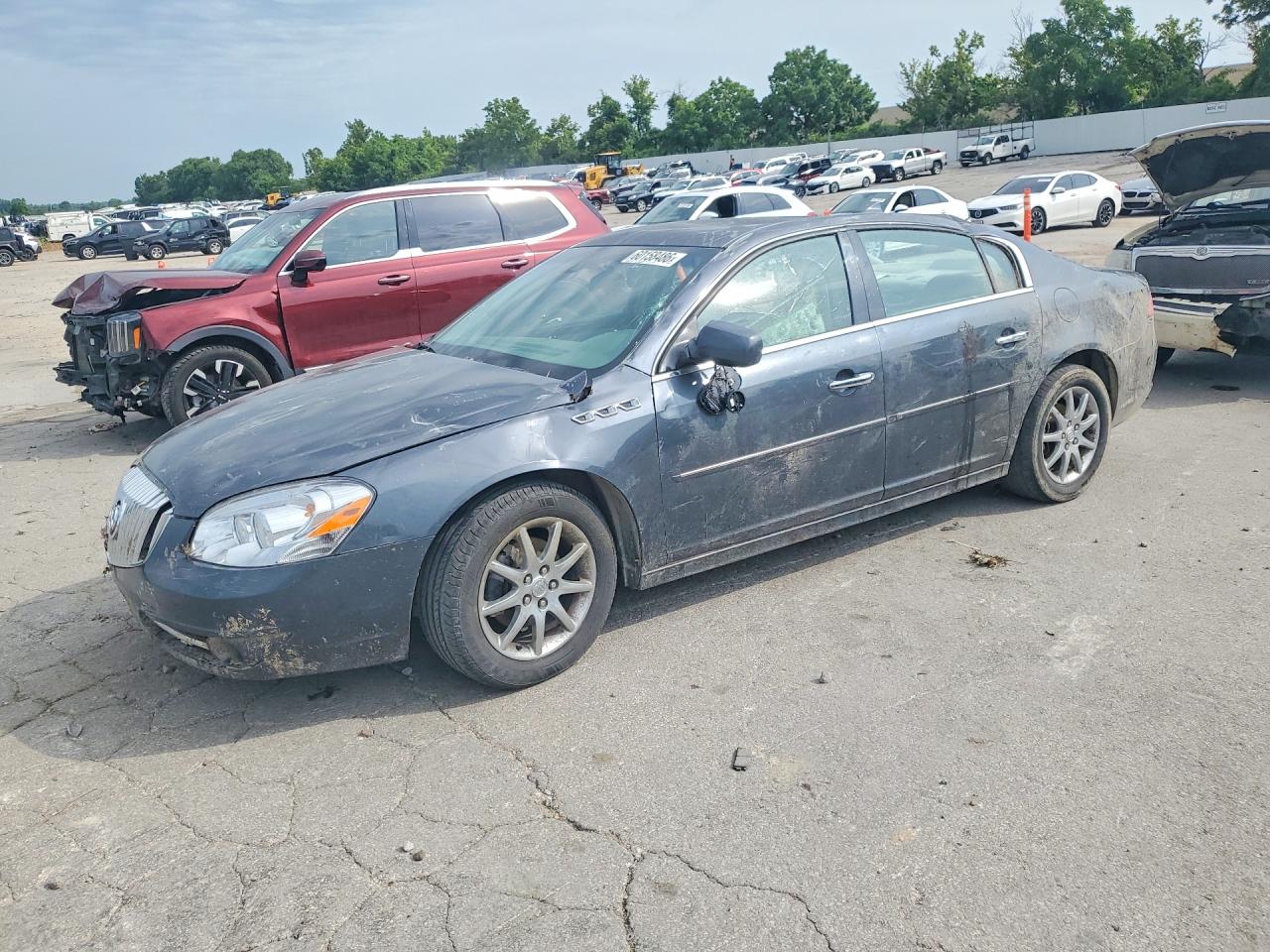 2011 Buick Lucerne CXL Premium, VIN 1G4HJ5EM5BU134745 — Rollover