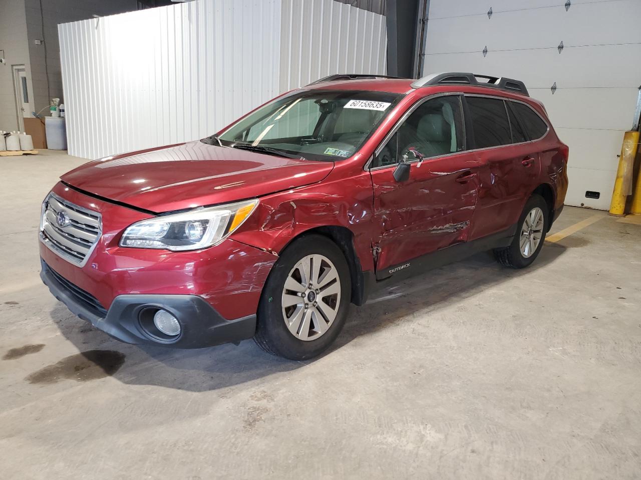 2016 Subaru Outback Premium, VIN 4S4BSACC5G3244178 — Side