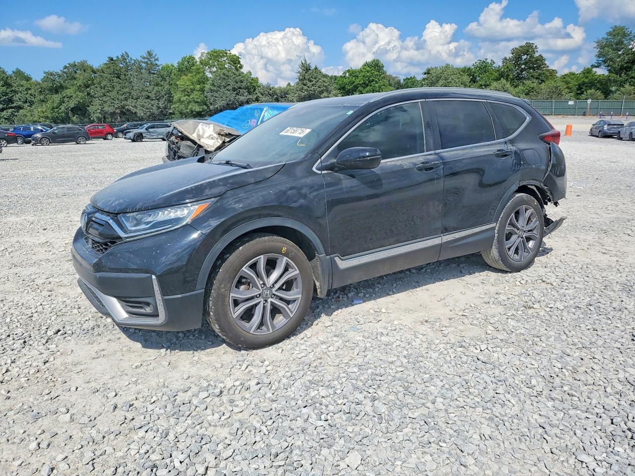 2022 Honda CR-V Touring, VIN 7FARW2H91NE029637 — Зад