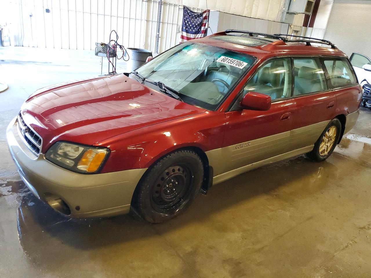 2002 Subaru Legacy Outback Limited, VIN 4S3BH686426665268 — Град