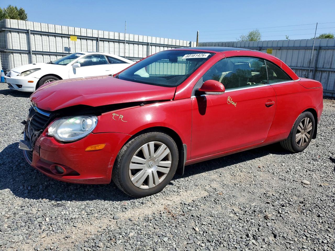 2007 Volkswagen Eos 2.0T, VIN WVWBA71F47V048616 — Front end