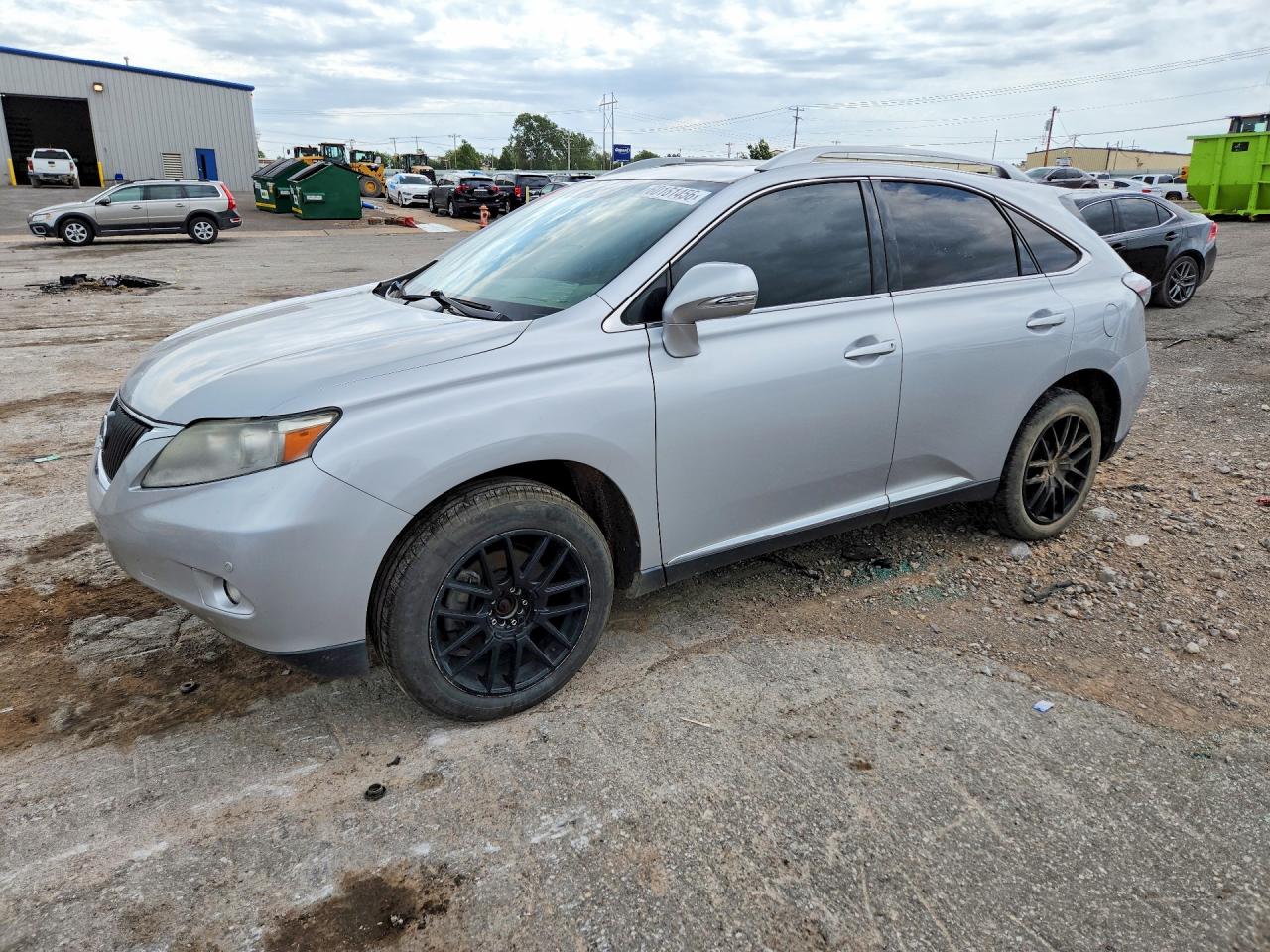 2012 Lexus RX 350, VIN 2T2ZK1BA3CC069719 — Rear end