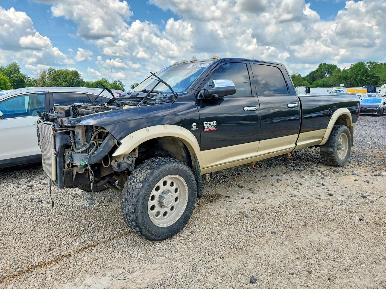 2011 Ram 3500 Laramie, VIN 3D73Y3CL8BG520156 — Front end