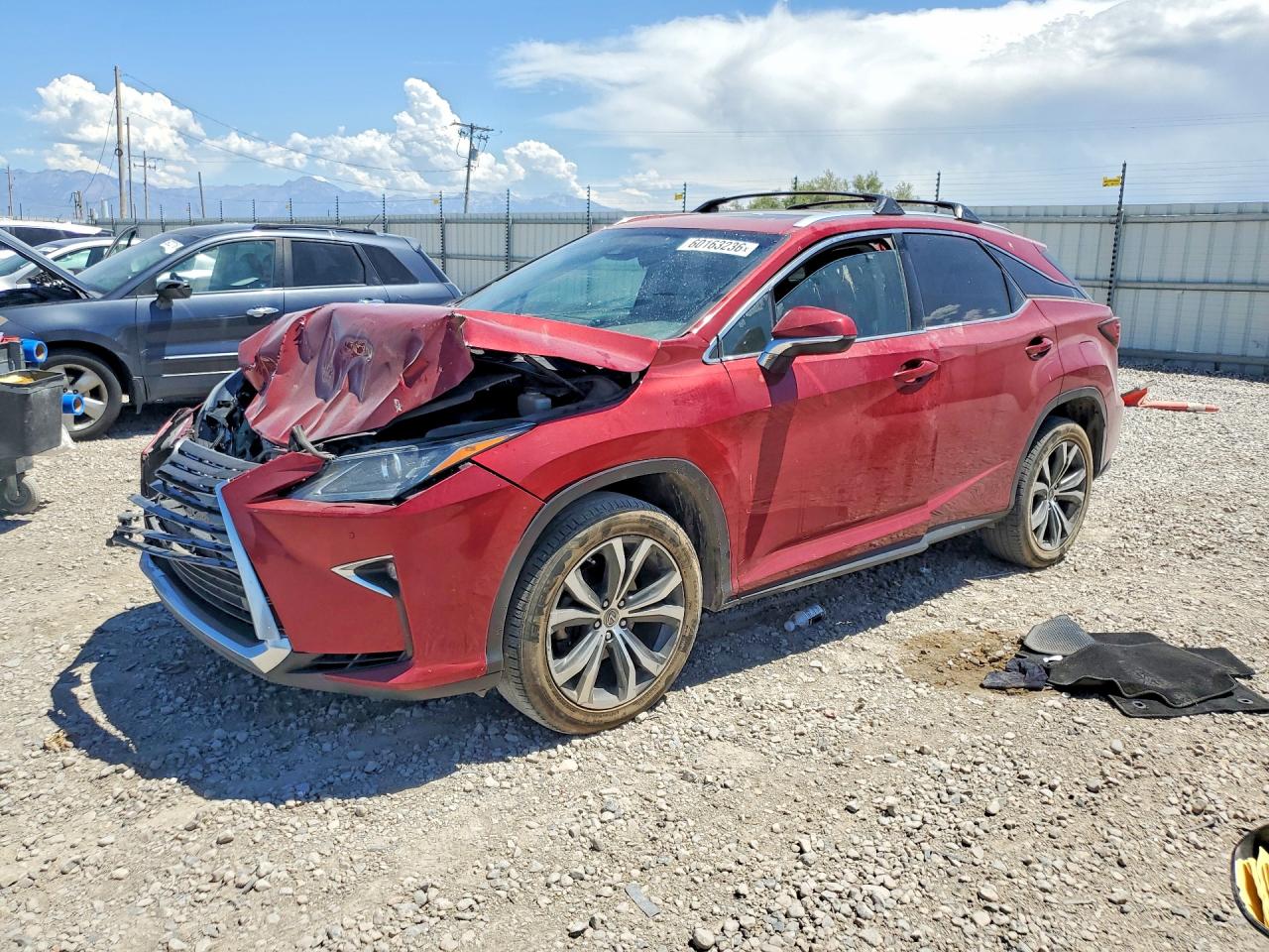 2017 Lexus RX 350, VIN 2T2BZMCA7HC109059 — Front end