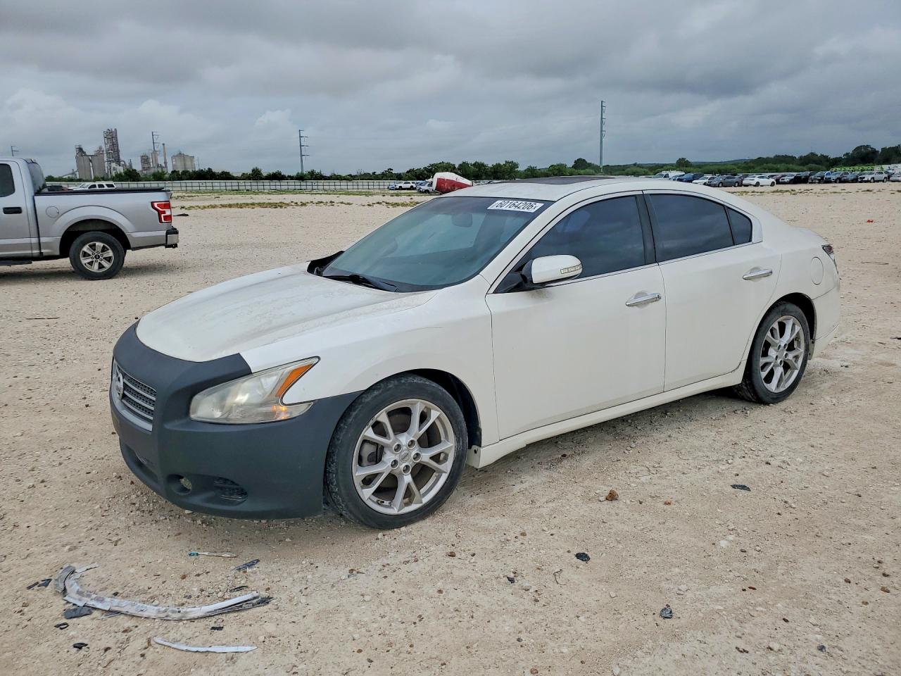 2012 Nissan Maxima SV, VIN 1N4AA5AP9CC852172 — Зад