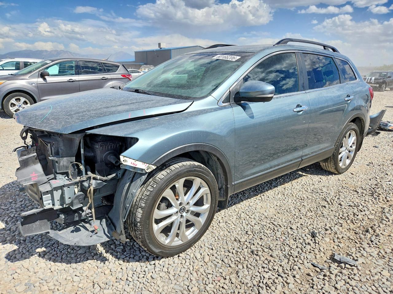 2013 Mazda CX-9 Grand Touring, VIN JM3TB3DV5D0404715 — Front end