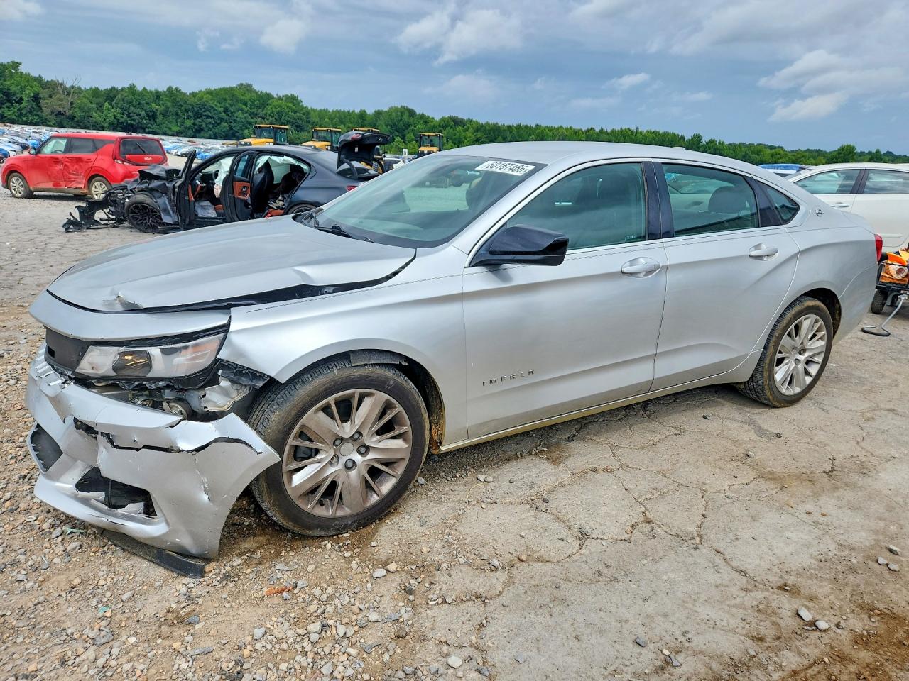 2017 Chevrolet Impala LS, VIN 2G11Z5SA1H9131316 — Перед