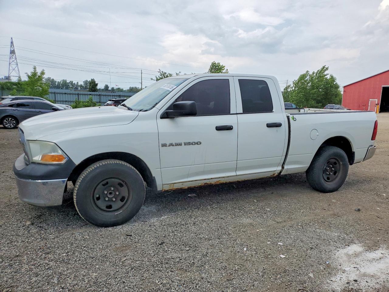2012 Ram 1500 Tradesman, VIN 1C6RD6FP2CS134849 — Engine fire
