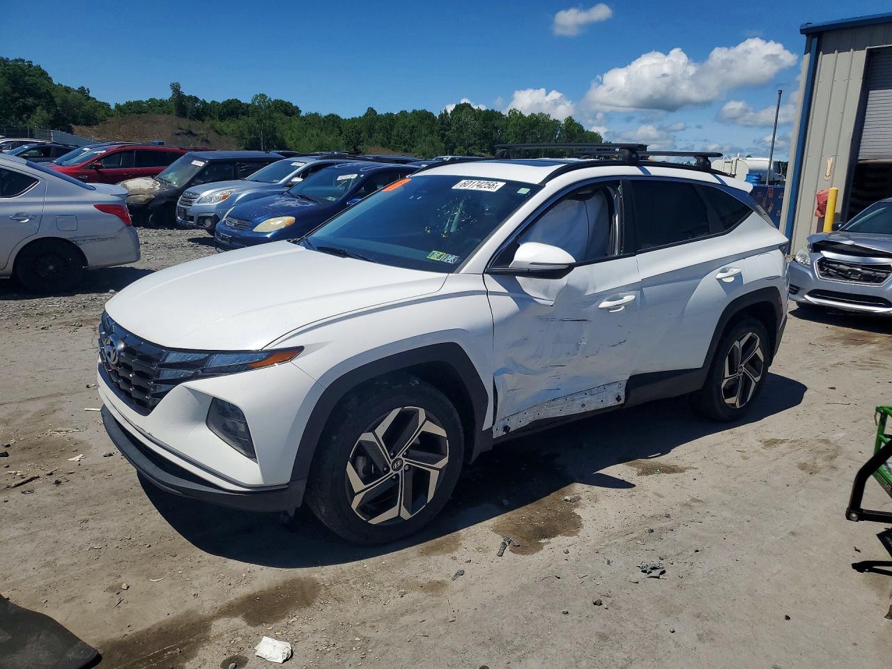 2023 Hyundai Tucson SEL, VIN 5NMJFCAE8PH273132 — Бок