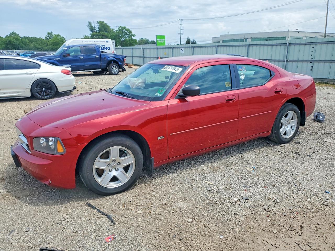 2007 Dodge Charger Police, VIN 2B3KA43G47H680384 — Перед