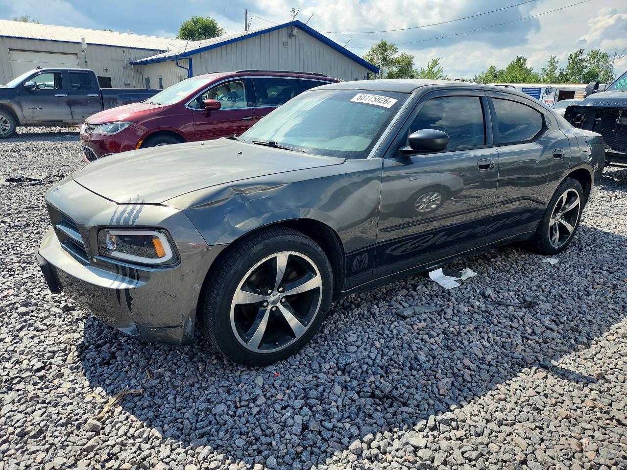 2008 Dodge Charger, VIN 2B3LA43R88H223522 — Front end