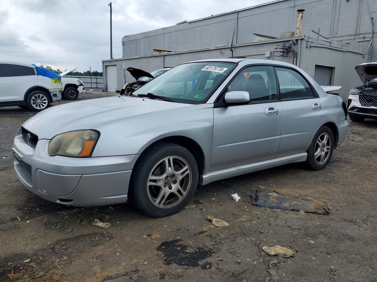 2005 Subaru Impreza RS w/Sport Pkg, VIN JF1GD66585H523984 — Зад
