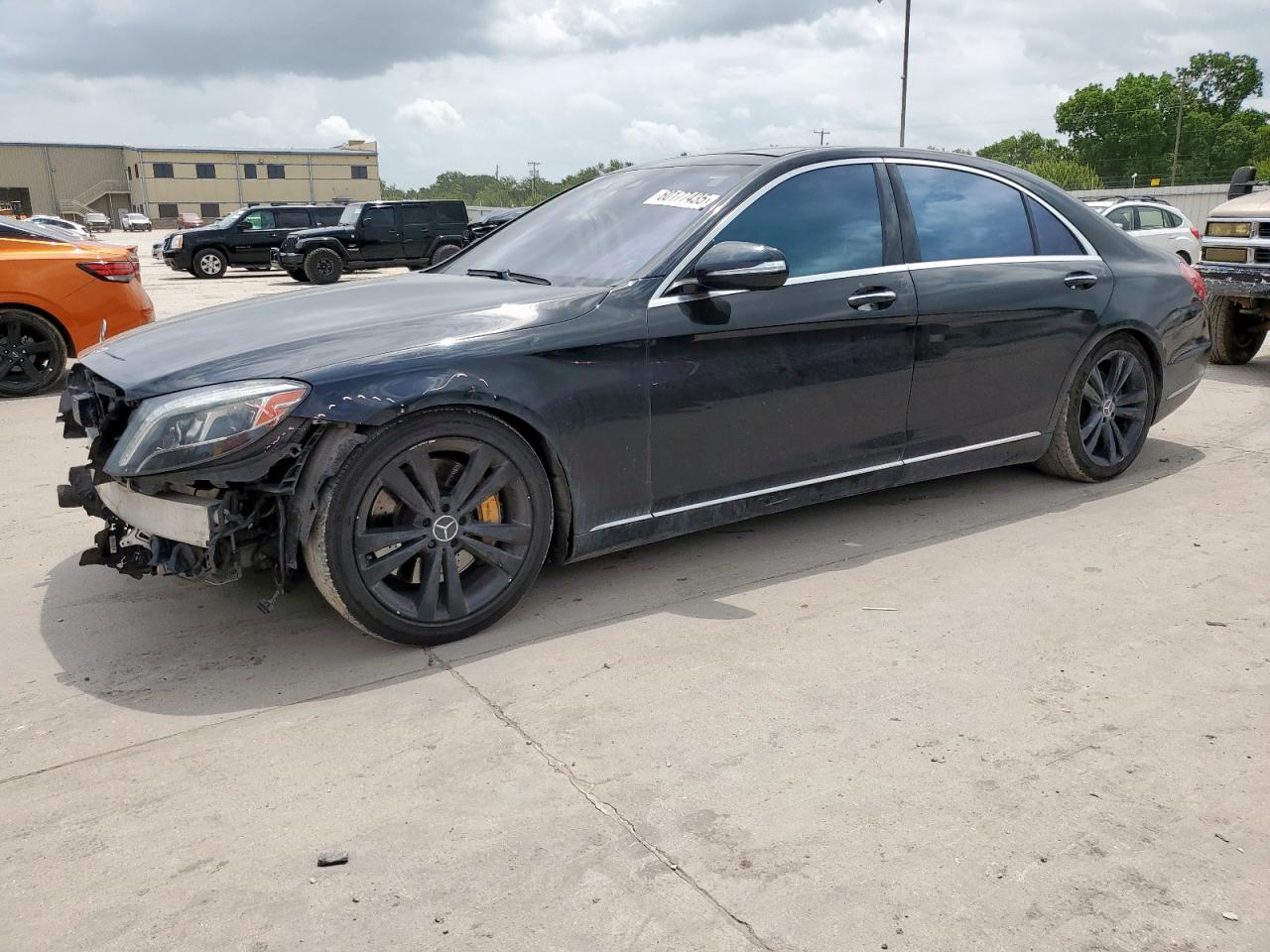 2015 Mercedes-Benz S 550, VIN WDDUG8CB5FA170422 — Front end