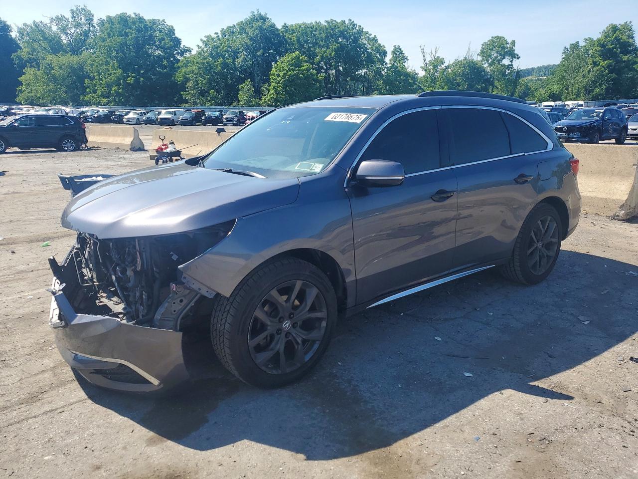 2020 Acura MDX, VIN 5J8YD4H32LL035513 — Front end