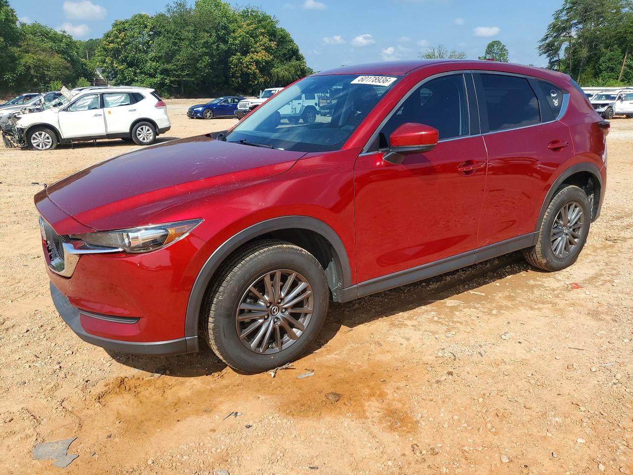 2017 Mazda CX-5 Sport, VIN JM3KFABL3H0134346 — Перед
