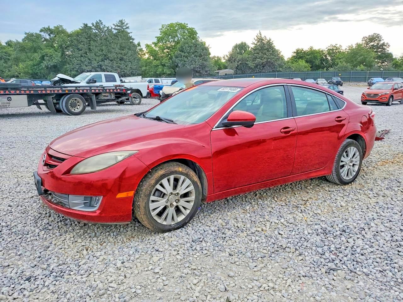 2009 Mazda 6 i Touring, VIN 1YVHP82A195M19228 — Перед