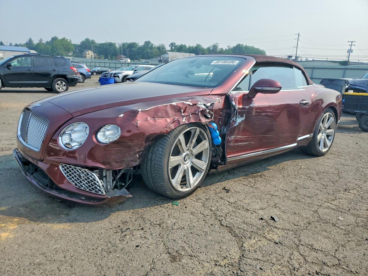 2016 Bentley Continental GT W12, VIN SCBGU3ZA0GC055236 — Side