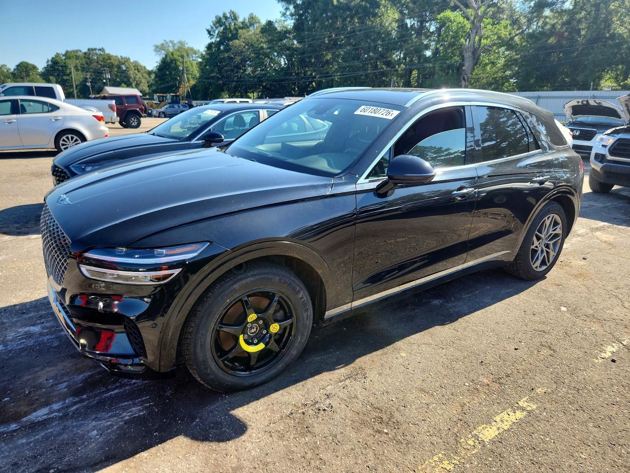 2022 Genesis GV70 2.5T, VIN KMUMADTB7NU068781 — Side
