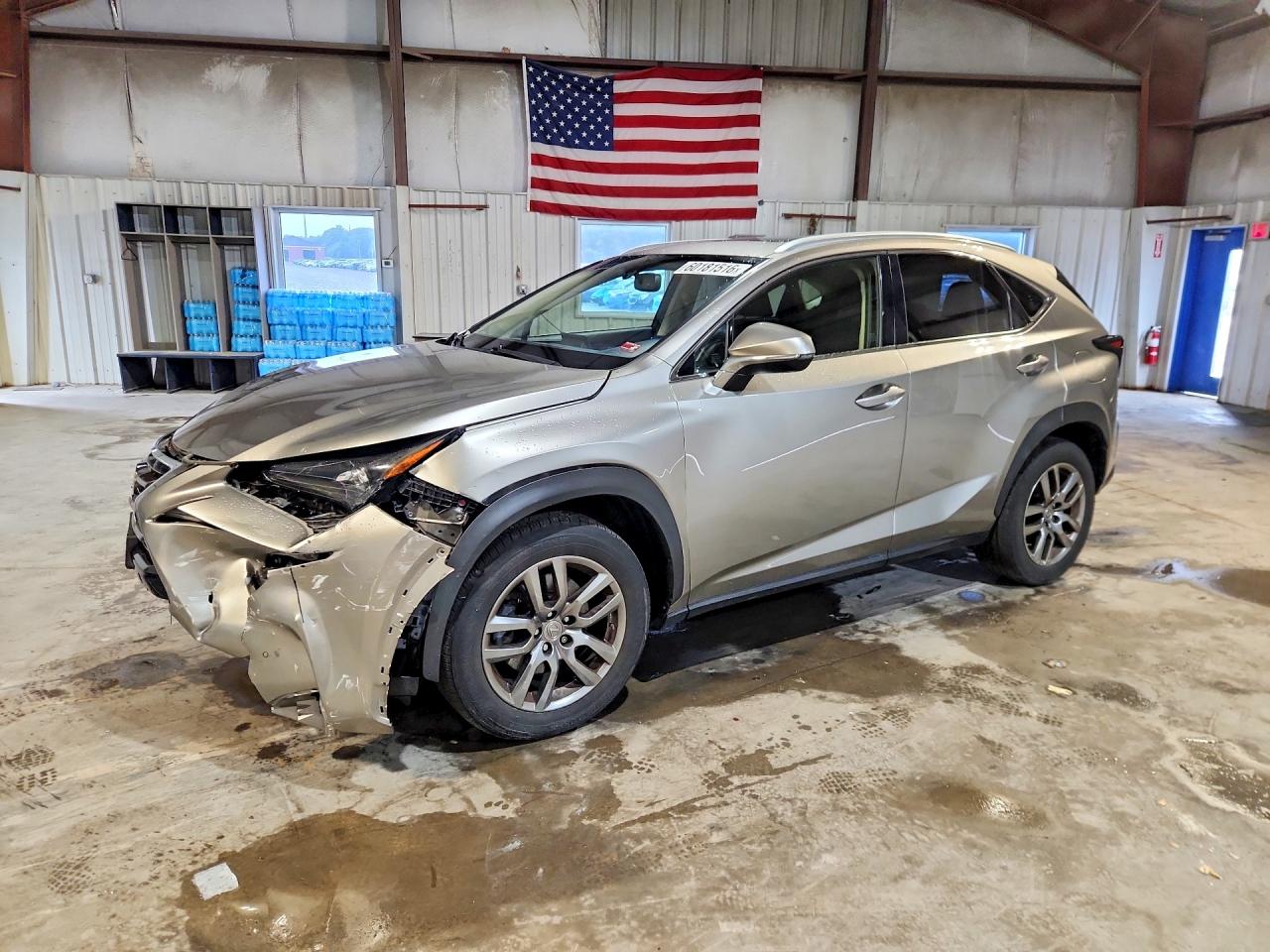 2016 Lexus NX 200t, VIN JTJBARBZ0G2074469 — Front end