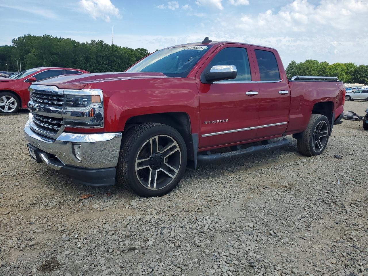 2018 Chevrolet Silverado 1500 LTZ, VIN 1GCVKSEJ6JZ345768 — Rear end