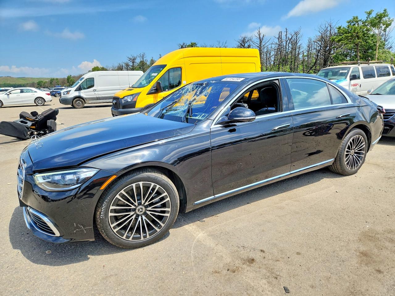 2023 Mercedes-Benz S 580, VIN W1K6G7GB9PA172057 — Roof