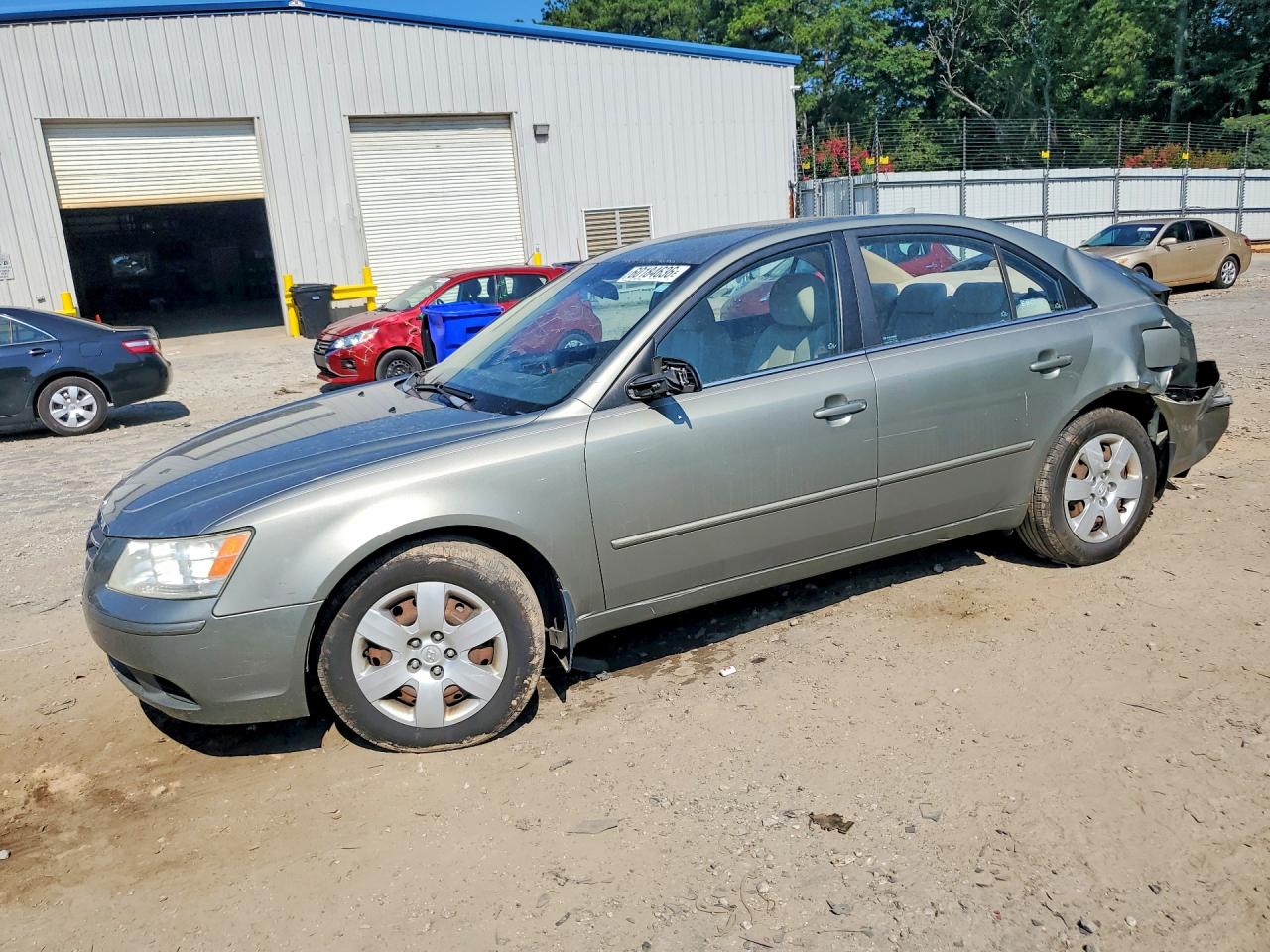 2010 Hyundai Sonata GLS, VIN 5NPET4AC8AH629507 — Зад