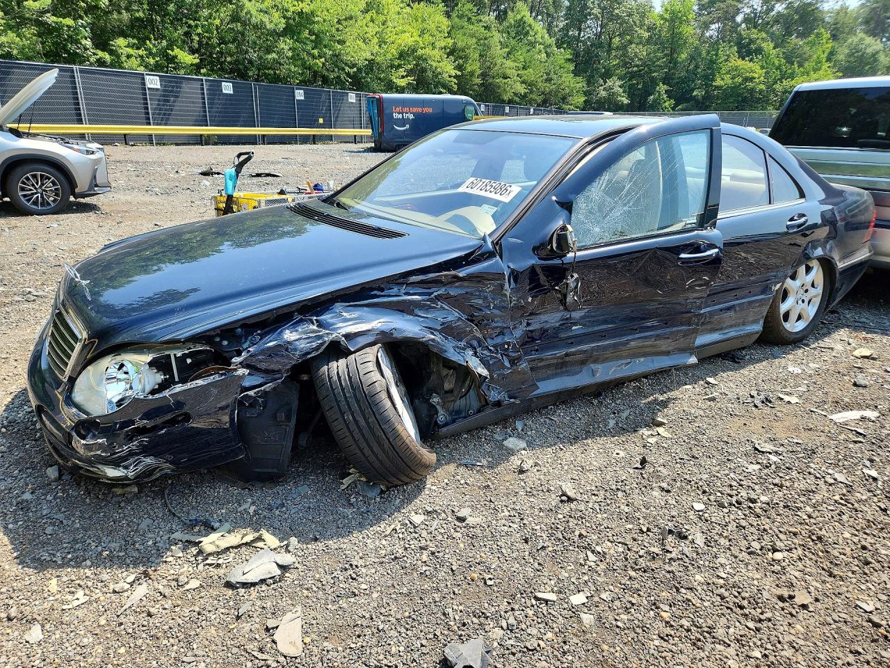 2005 Mercedes-Benz S 430, VIN WDBNG83J75A455853 — Front end
