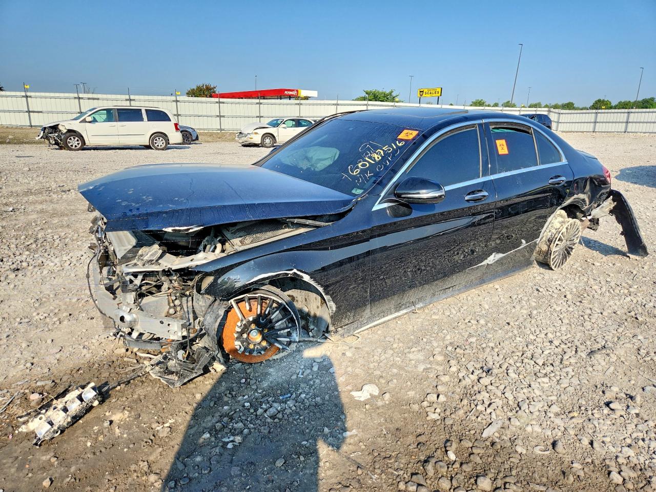 2019 Mercedes-Benz C 300, VIN 55SWF8EB0KU308290 — Front end
