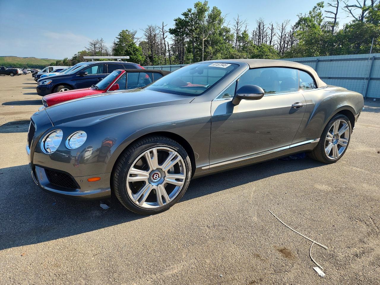 2013 Bentley Continental GT, VIN SCBGT3ZA8DC083624 — Rear end