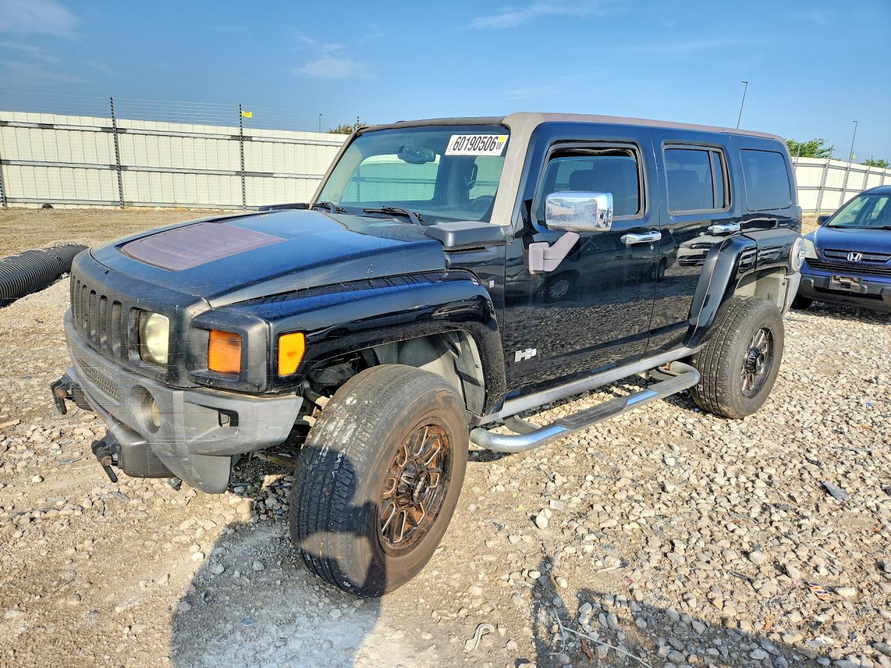 2007 Hummer H3 SUV, VIN 5GTDN13E878148692 — Minor dents and scratches