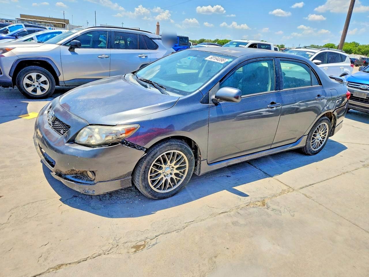 2010 Toyota Corolla S, VIN 2T1BU4EEXAC416797 — Front end