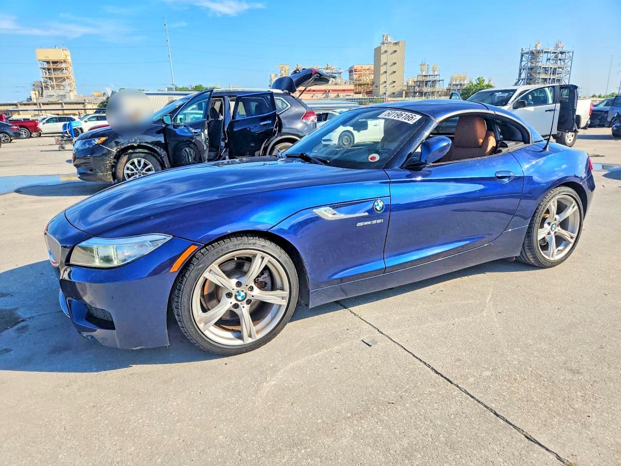 2015 BMW Z4 sDrive35i, VIN WBALM7C58FJ798717 — Water / flood