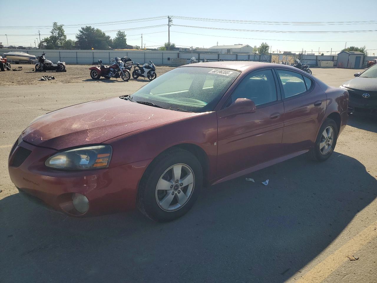 2006 Pontiac Grand Prix, VIN 2G2WP552061196438 — Roof