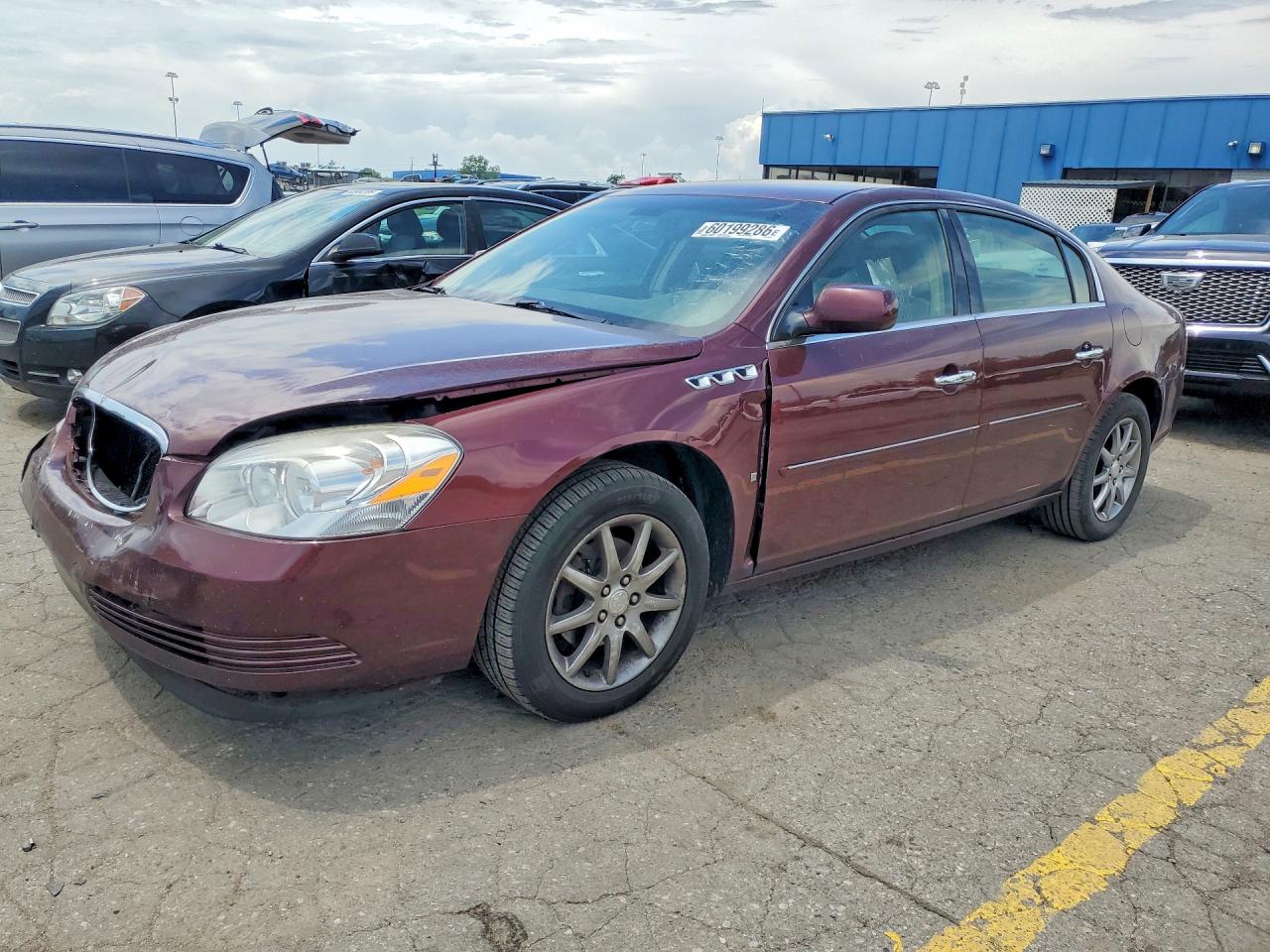 2007 Buick Lucerne CXL, VIN 1G4HD57207U151091 — Перед