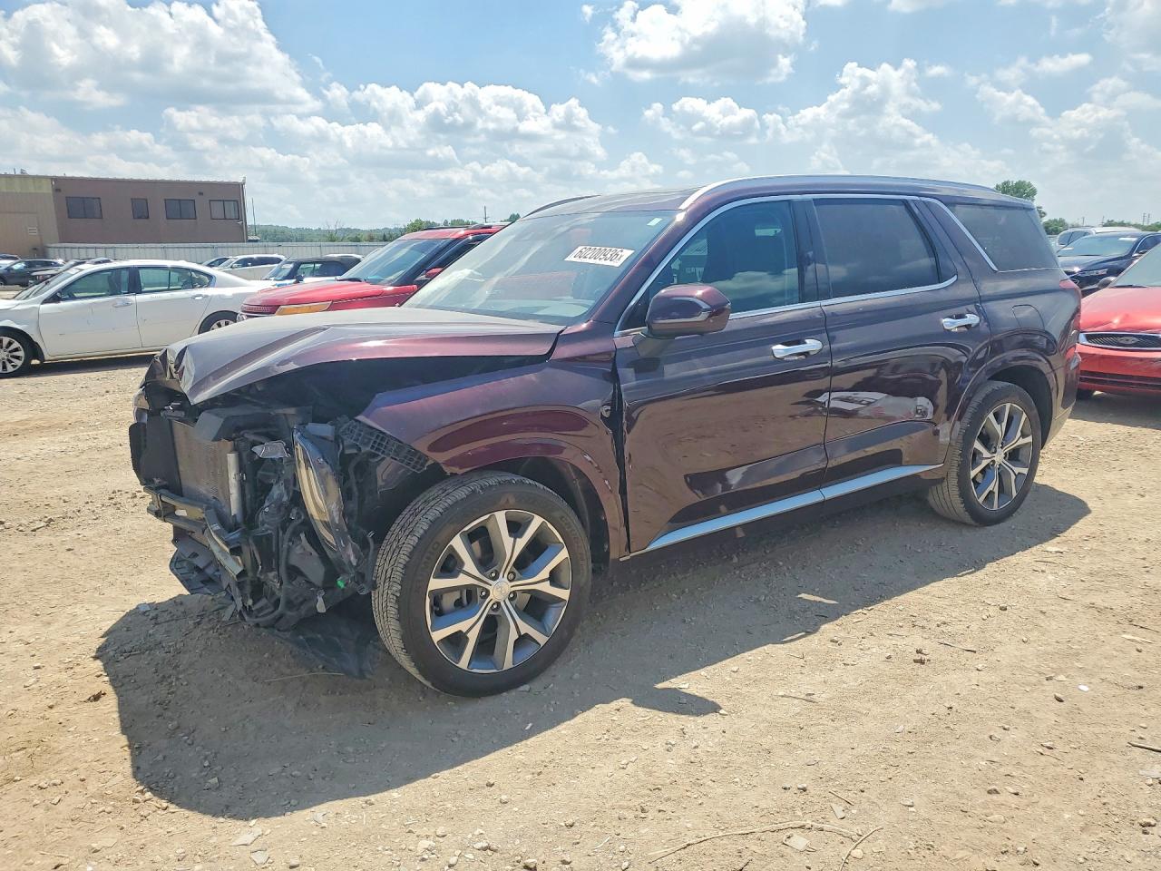 2021 Hyundai Palisade Limited, VIN KM8R54HE8MU283953 — Front end