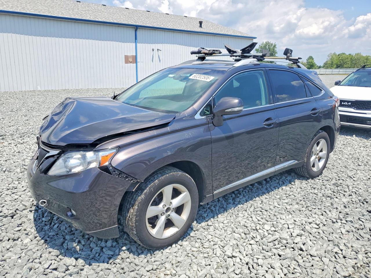 2010 Lexus RX 350, VIN 2T2BK1BA5AC067470 — Front end