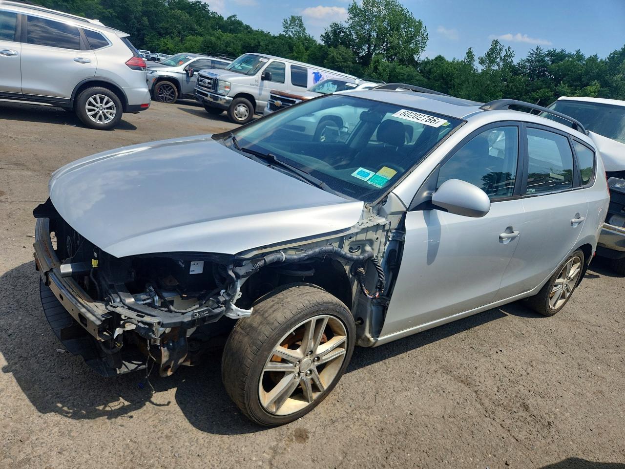 2010 Hyundai Elantra SE, VIN KMHDC8AE1AU077497 — Front end