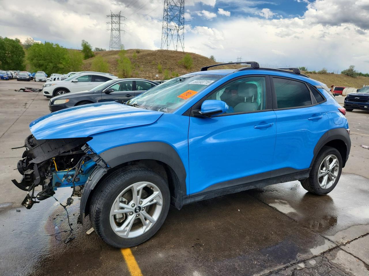 2022 Hyundai Kona SEL, VIN KM8K6CAB4NU841453 — Перед