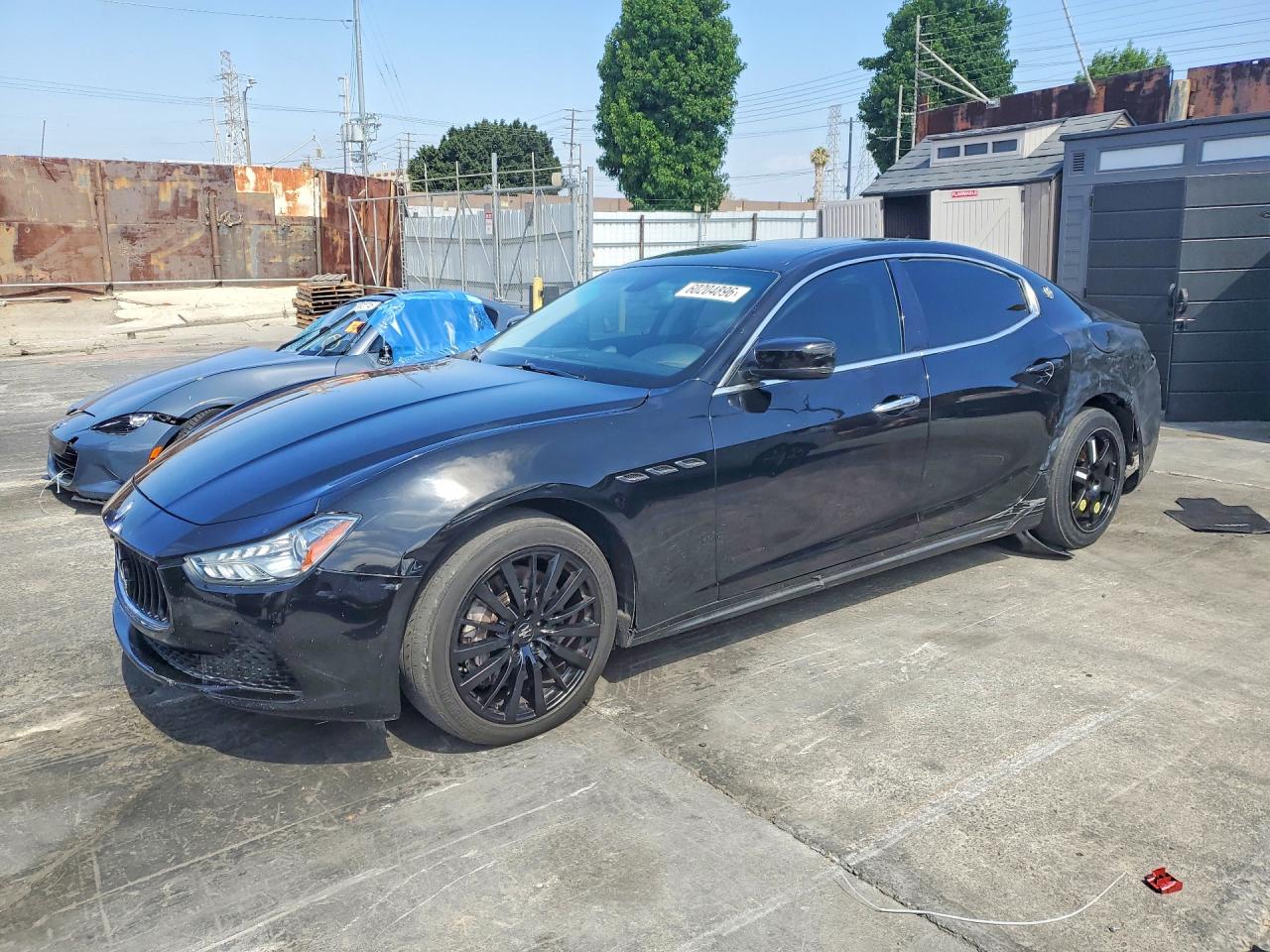 2016 Maserati Ghibli S, VIN ZAM57RSA7G1187524 — Зад
