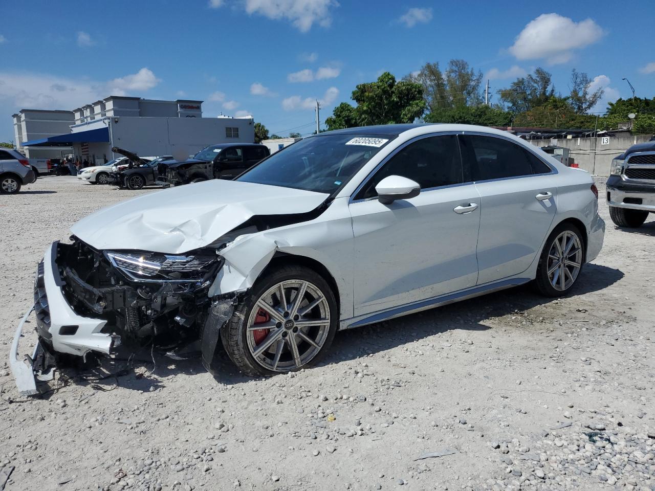2025 Audi S3 Premium Plus, VIN WAUH5DGY8SA061873 — Перед
