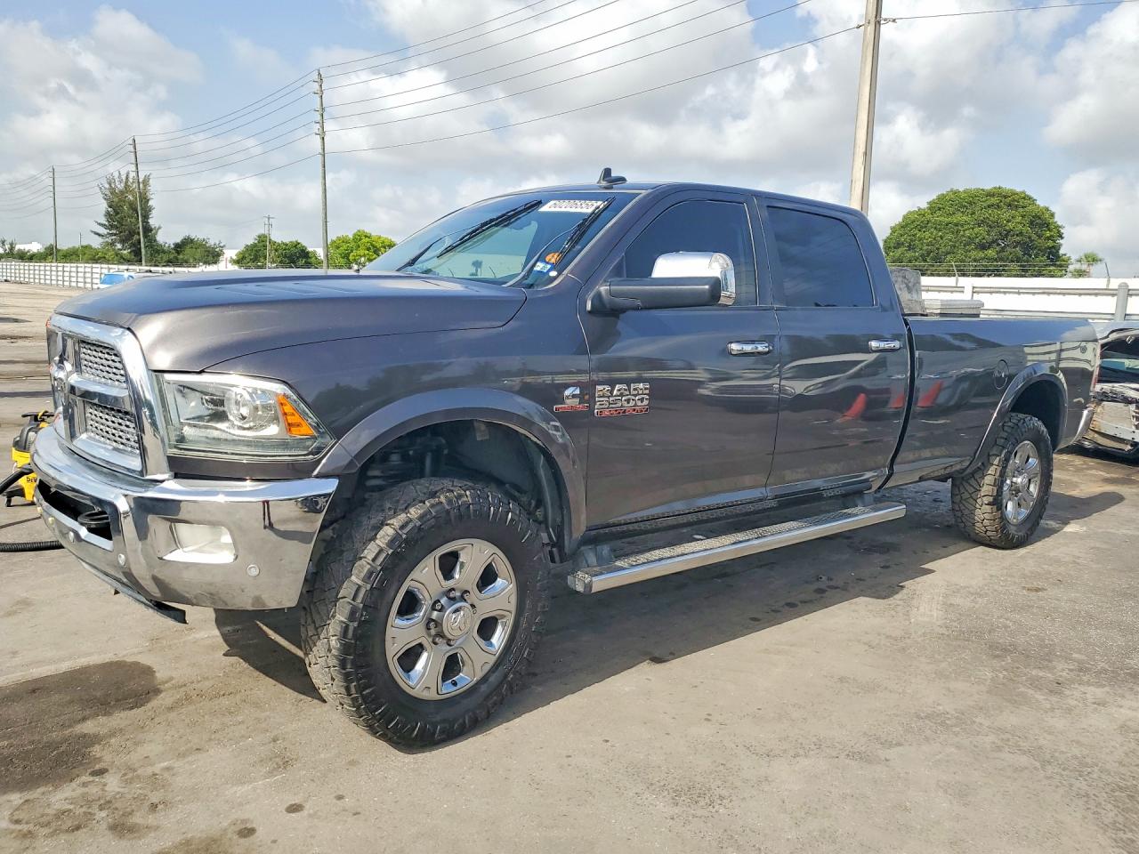 2018 Ram 3500 Laramie, VIN 3C63R3JL1JG140737 — Water / flood
